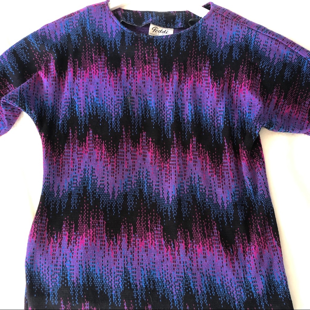 Vintage 80s Sweater - Outrun Style 👓